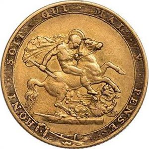 1819 Γεώργιος Γ' - Χρυσή Λίρα Αγγλίας